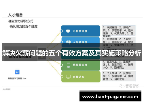 解决欠薪问题的五个有效方案及其实施策略分析